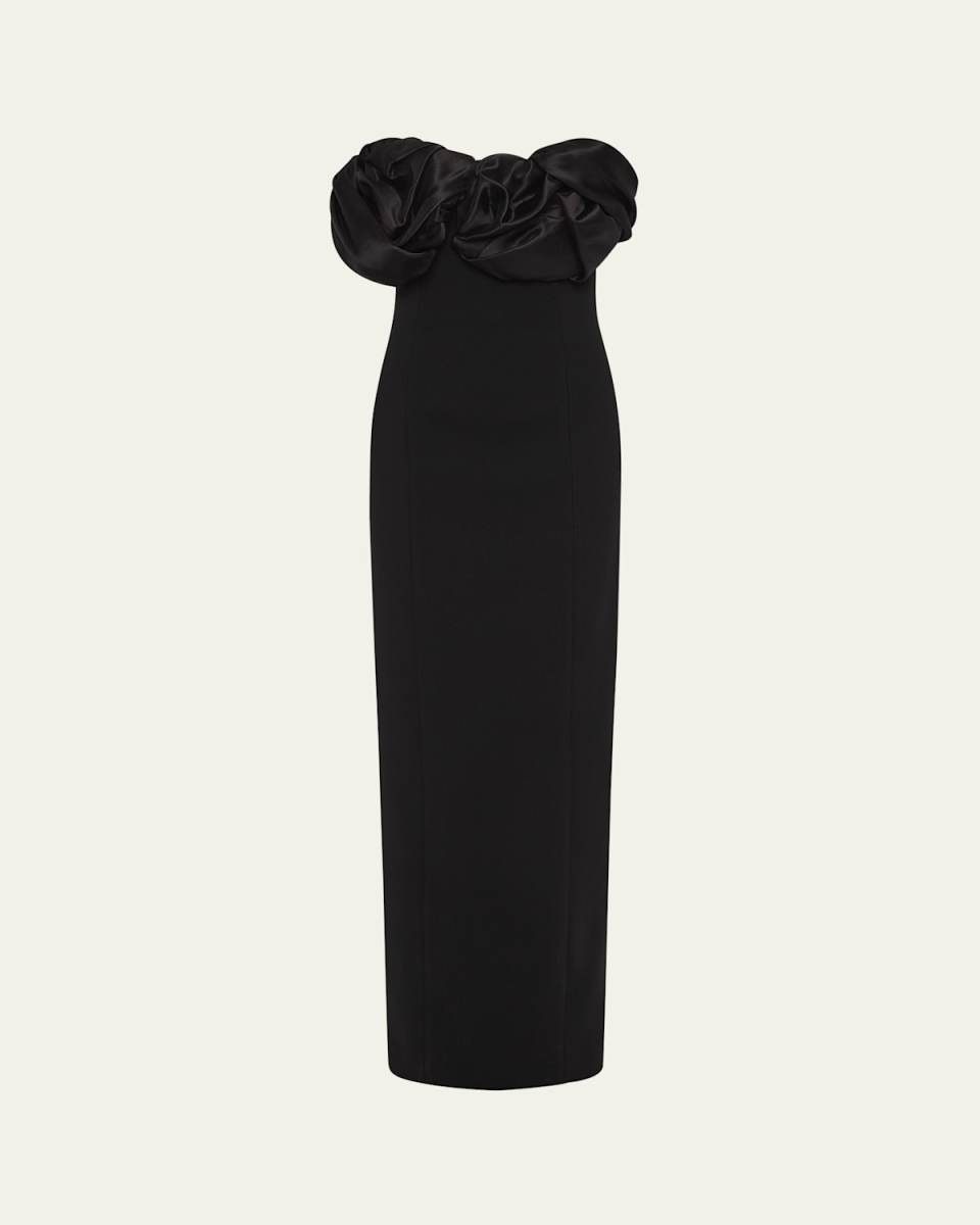Levi Strapless Column Gown